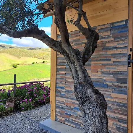 Gasthaus Wooden House At The Mountain-Private Paránimfoi Exterior foto