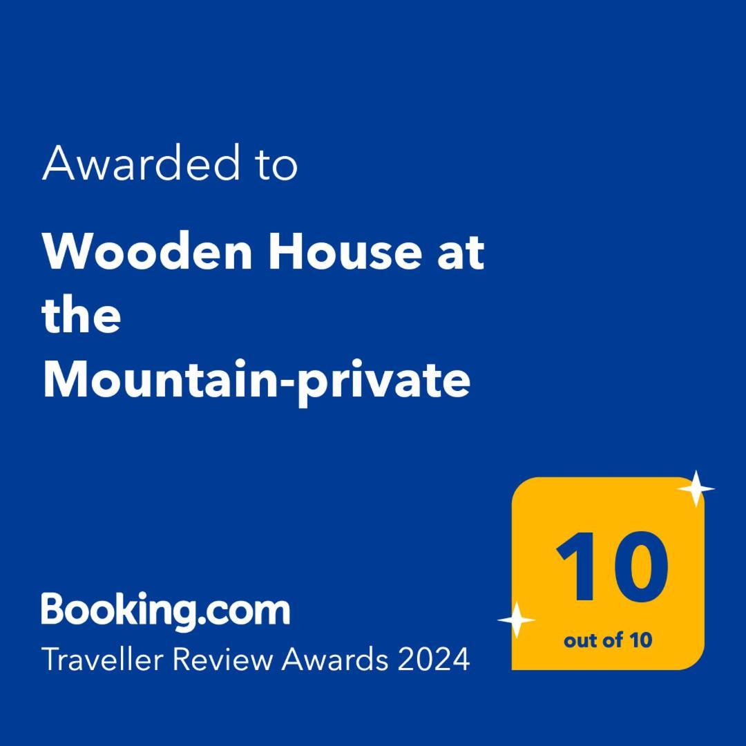 Wooden House At The Mountain-private Landhaus Paránimfoi